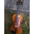 New German Fiddle - Amber Brown Varnish New German Fiddle - Amber Brown Varnish