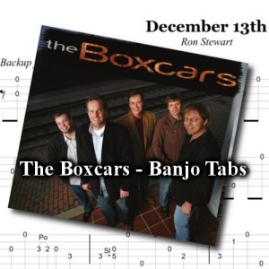 Downloadable Banjo Tabs - The Boxcars